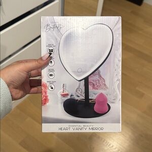 Urban Butterfly Heart Vanity Mirror